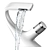 Elegant Chrome Faucet 3D model small image 5
