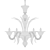 Venetian Mazzini Chandelier - Original Murano Glass 3D model small image 2