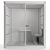 Sedus se:cube M - Efficient Office Cubicle 3D model small image 7