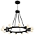 Elegant Audrey Chandelier 3D model small image 1