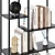Modern Bookcase Newcastle: Sleek Design, Ample Storage 3D model small image 3