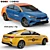 Sleek Kia Cerato 2022: Polygonal Design 3D model small image 8