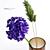 Indoor Bloom: Lifelike Bouquet for Interior 3D model small image 2