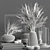 Elegant Decor Set-032 3D model small image 7