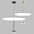 Elegant LED Pendant Lamp 3D model small image 1
