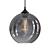 Industrial Style Suspension Pendant 3D model small image 1