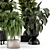 Ferm Living Bau Pot Large Set - Stylish Indoor Plants 3D model small image 2