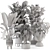 Ferm Living Bau Pot Large Set - Stylish Indoor Plants 3D model small image 7