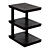 Elevate Small Space: Tiered Coffee Table 3D model small image 1