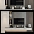 Modern TV Wall Unit: Chelsi 3D model small image 1