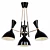 Sleek Sequence Pendant Light 3D model small image 1