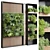 Vertical Garden Stand: Stylish Wall Decor 3D model small image 1