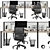 Sleek Office Seating: Very Office Chair 3D model small image 4