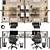 Sleek Office Seating: Very Office Chair 3D model small image 5