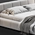 Saba Italia Pixel Bed: Sleek and Modern Design 3D model small image 2