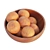 Wooden Bowl Set with Oranges 3D model small image 1