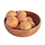 Wooden Bowl Set with Oranges 3D model small image 2