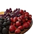 Elegant Fruit Plate 3D model small image 2