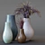 Modern West Elm Vases 3D model small image 6