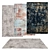 Versatile Rug Set with 6 Variations 3D model small image 1