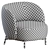 Sleek Lunam Armchair: Contemporary Comfort by Kartell 3D model small image 3