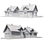 Twin Home Model - Cottage V10 3D model small image 2