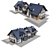 Twin Home Model - Cottage V10 3D model small image 4