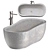 Elegant Stone Bathtub: Fida 3D model small image 16