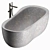 Elegant Stone Bathtub: Fida 3D model small image 19