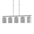 Sleek Glass Island Chandelier 3D model small image 2