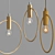 Elegant Nordic Chandelier 3D model small image 2