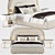 Elegant Eden Double Bed 3D model small image 1