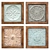 Boho Tiles Wall Decor Set - S16077 3D model small image 1