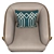 Oxford Armchair: Comfort and Style 3D model small image 4