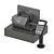 Modern POS Terminal for Electronic Payments 3D model small image 1