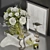 Rose Bliss Decor Set 3D model small image 2