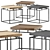 Levantin Design Coffee Table 3D model small image 1