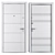 Smart Favorit Entrance Metal Door 3D model small image 4