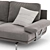 Luxury Aston Martin 3-Seater Sofa 3D model small image 4