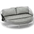 Outdoor DreamSeat Cuddle Sofa 3D model small image 6