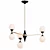 Elegant Misterio Chandelier: Modern, Unique Design 3D model small image 1