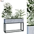 Lively Green Plant Box 3D model small image 1