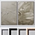 Set of Large Wall Paintings 1804: Variety of Frame Colors & High-Quality Textures 3D model small image 1