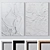 Elegant Wall Art Set: 4 Frame Colors 3D model small image 1