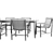 Elegant Terrace Set: Minotti Table & Tribu Chair 3D model small image 3
