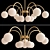 Elegant 2013 Lamp Chandelier 3D model small image 1