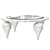 Palermo 2 Coffee Table: Sleek and Stylish 3D model small image 3