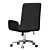 Modern MidMod Manager Chair 3D model small image 11