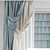 Polygonal Model Curtain Kit 3D model small image 7