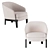 Modern Chelsea Armchair by Molteni&C 3D model small image 3